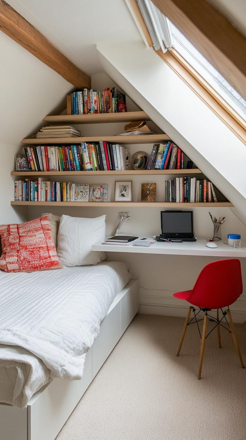 15 Genius Small Attic Bedroom Ideas To Maximize Space