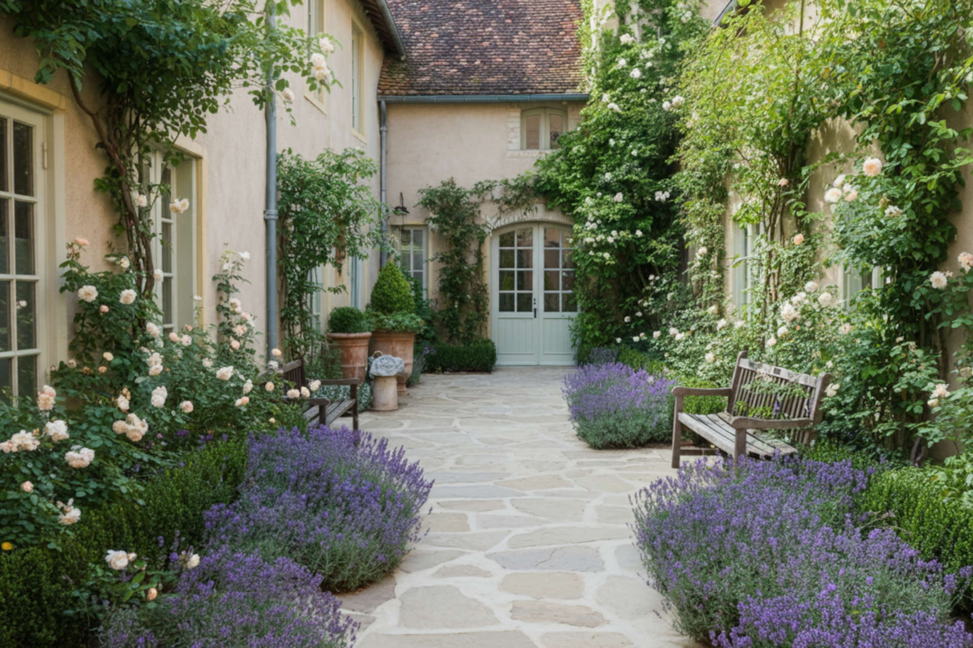 Creating a Charming French Courtyard Garden: Inspiration and Ideas for Your Outdoor Space