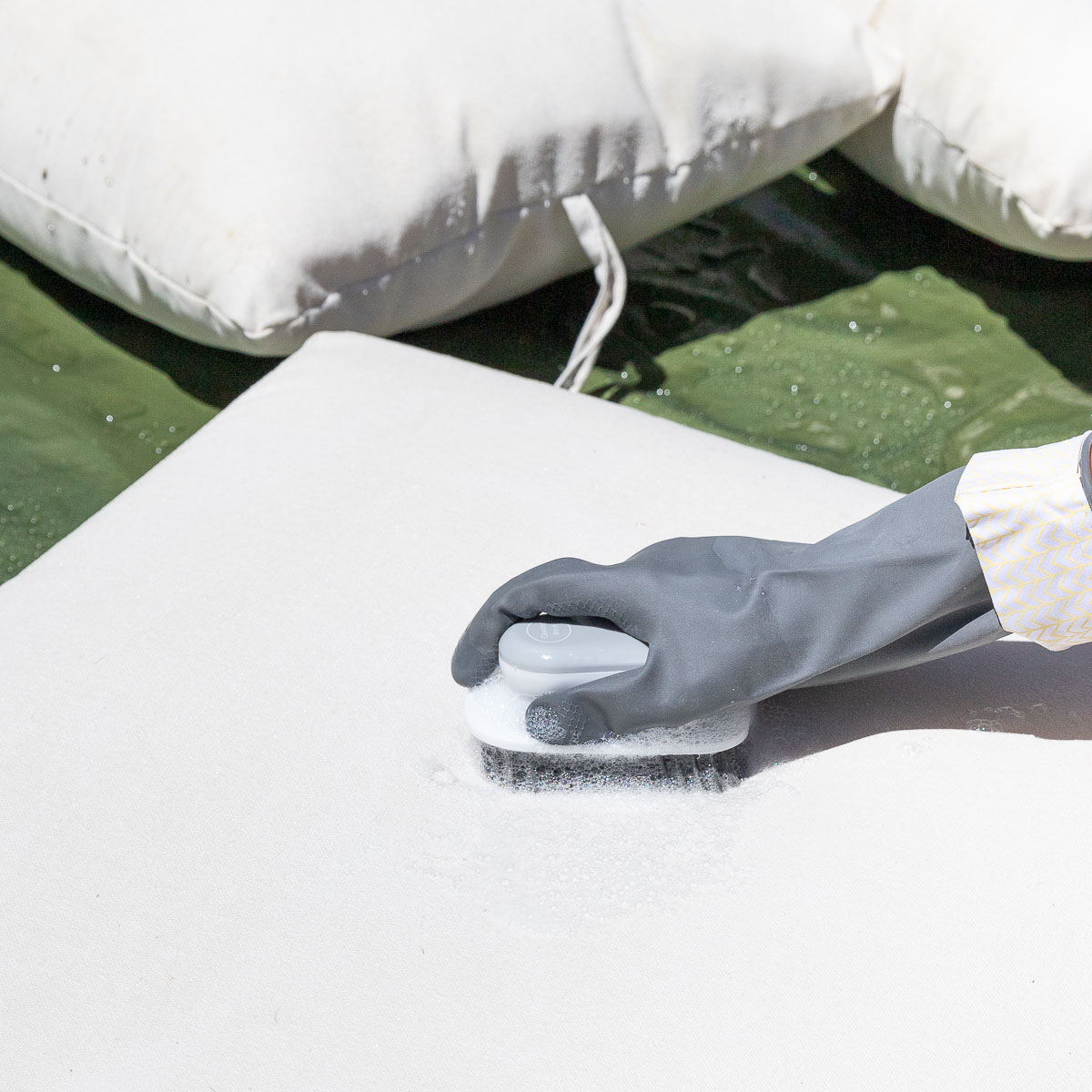How to Clean Outdoor Cushions (and Keep Them Looking Like New!)