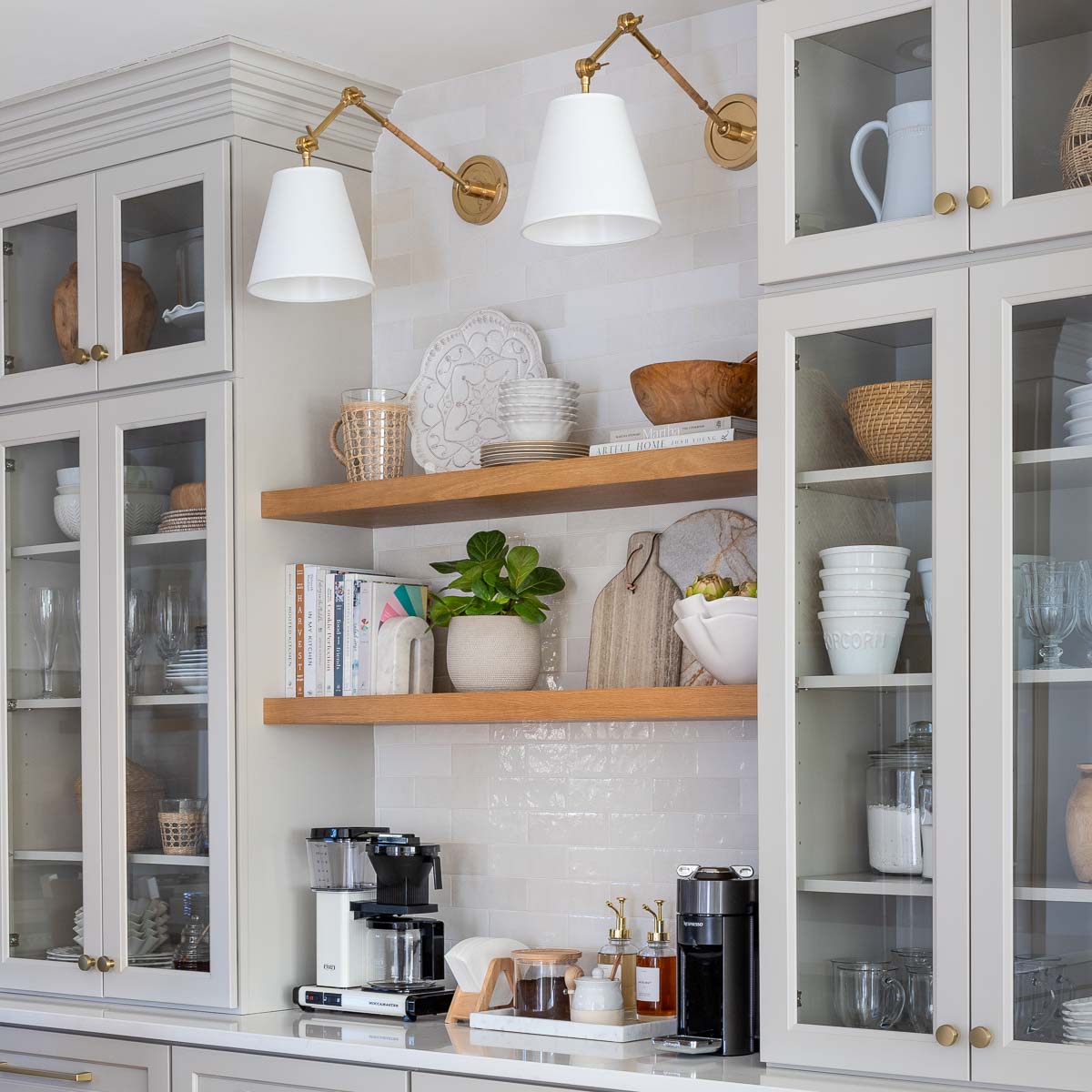 Our New Kitchen Coffee Bar!
