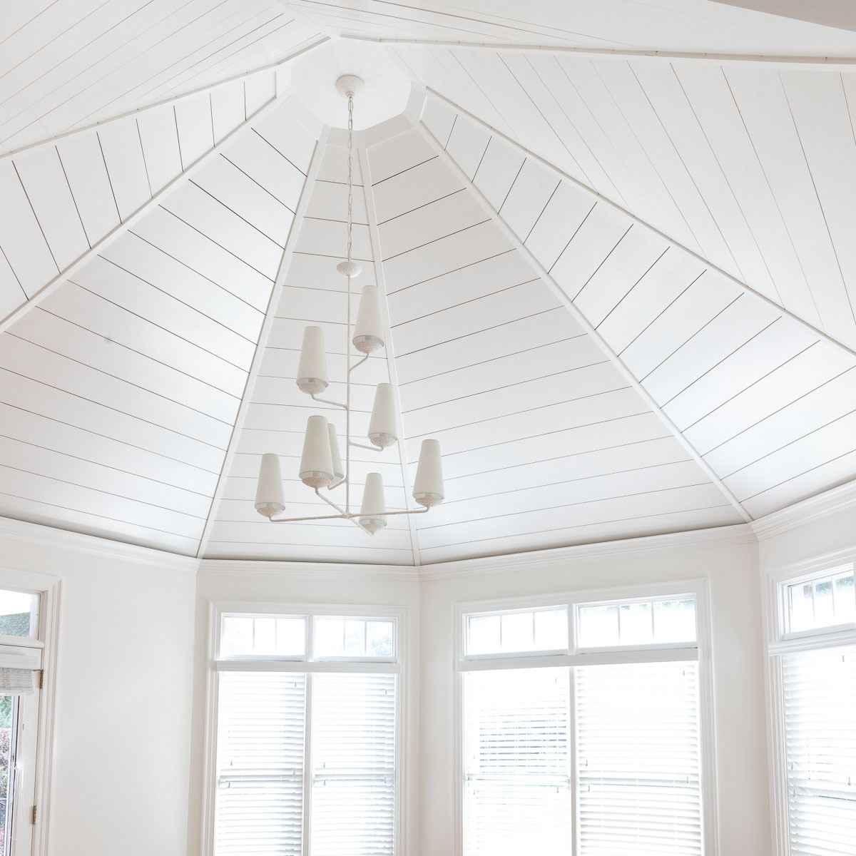 Our Shiplap Ceiling!